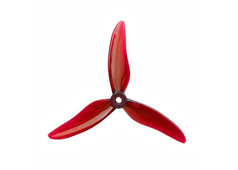 Gemfan 51499 Hurricane Durable Triblade Propeller Neon-Red ...